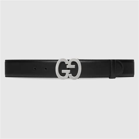 gucci 皮帶 盒子|Gg buckle 皮帶 皮革 Gucci 黑色 尺寸 70 cm 在皮革 .